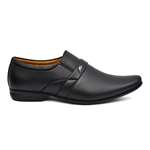 WUGO Men Trendy Black Moccasin Formal Shoes Size- 9 Footwear Colour Black Footwear Size 9